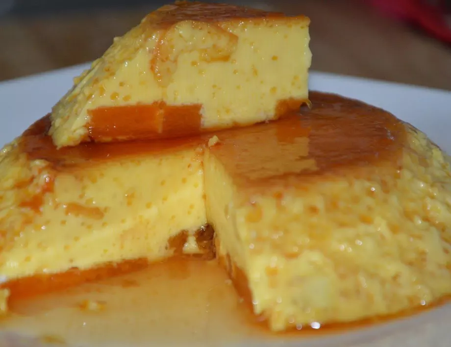 Крем карамел с тикви - няма такава вкусотия