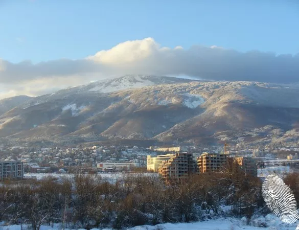 Поздрави от снежна София