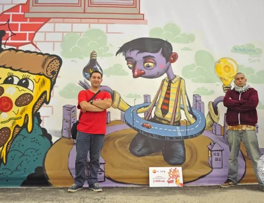 PT Crew от Пловдив гепиха голямата награда на Sofia Ring Graffiti Fest