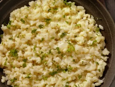 Ориз със спанак на фурна