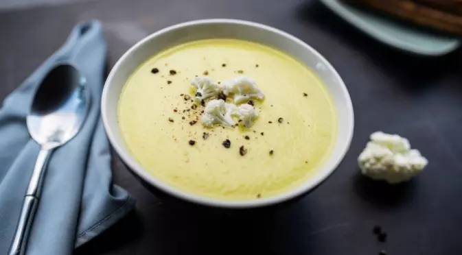 Супа с карфиол и гъби