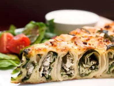 Баница с картофи и лапад