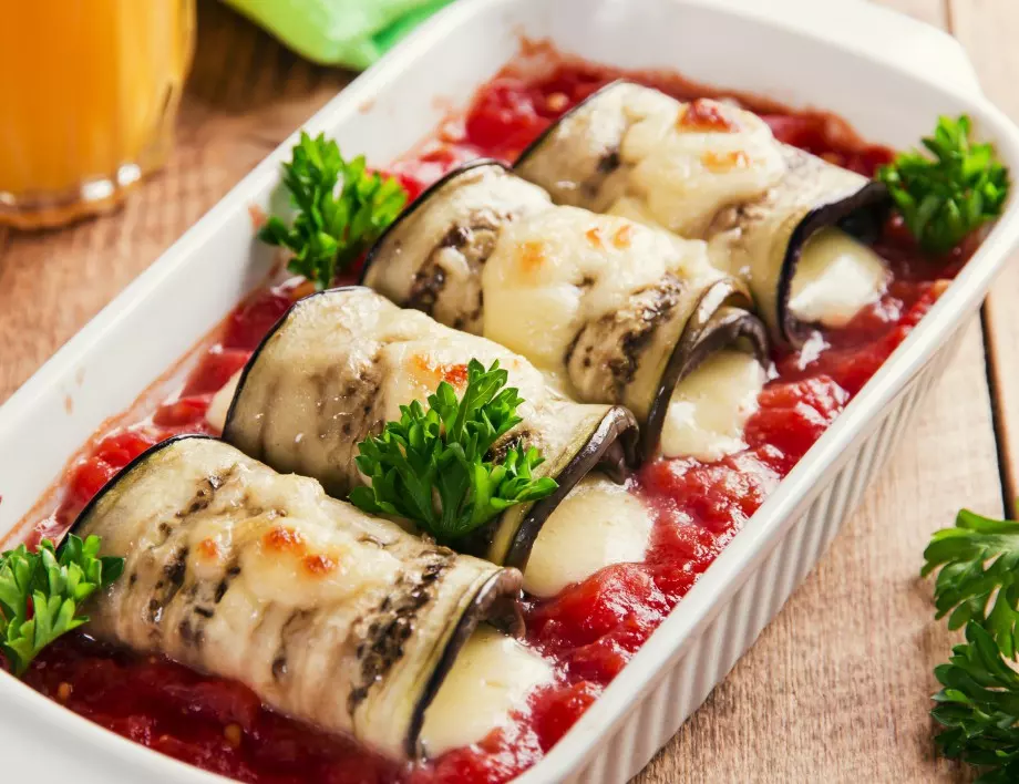 Патладжани с кайма и ориз