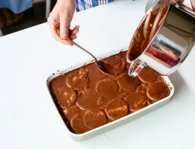 Божествено вкусната бисквитена торта, за която съседката ме попита