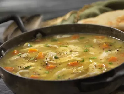 Специална пилешка супа с ориз и картофи