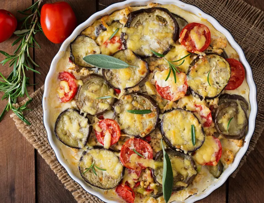 Най-вкусните патладжани с гарнитура на фурна