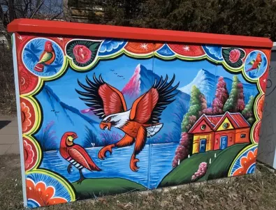 Пакистански художници със специален street art проект на столичната ул. „Ф. Ж. Кюри“