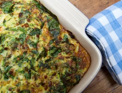 Спанак с ориз на фурна - няма такава вкусотия