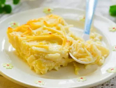Макарони на фурна с кашкавал