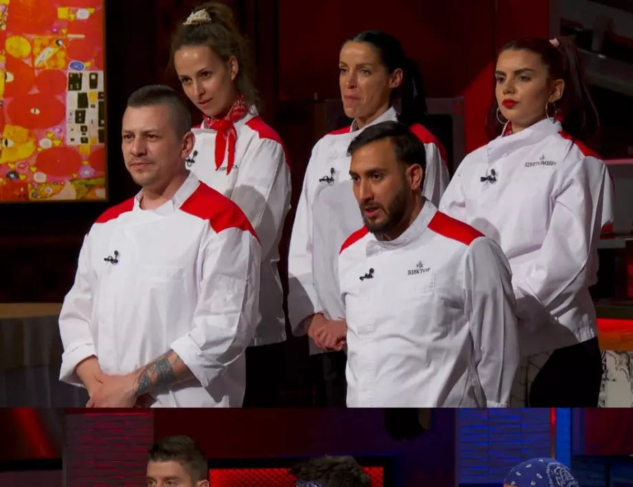 Ето кой движи напред Виолета от Hell`s Kitchen