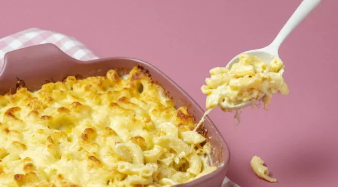 Солени макарони на фурна