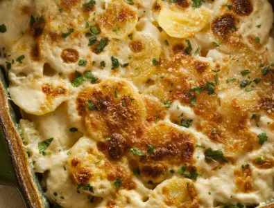 Картофи с бекон и сирене