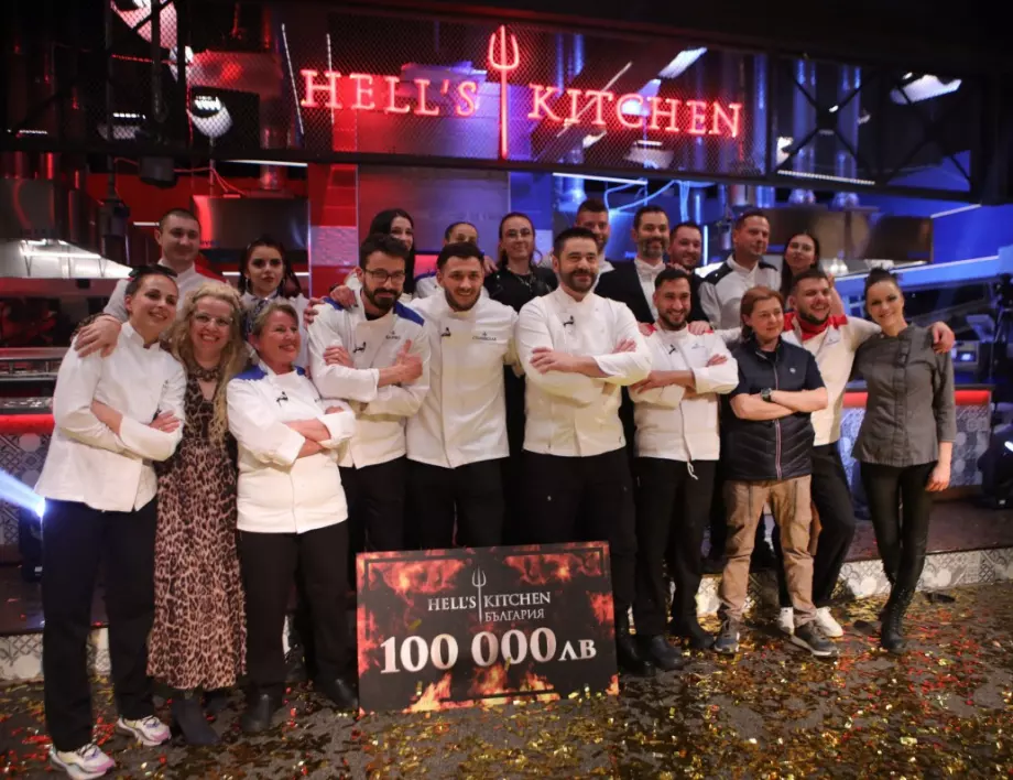 Ето кой е големият победител в Hell`s Kitchen!