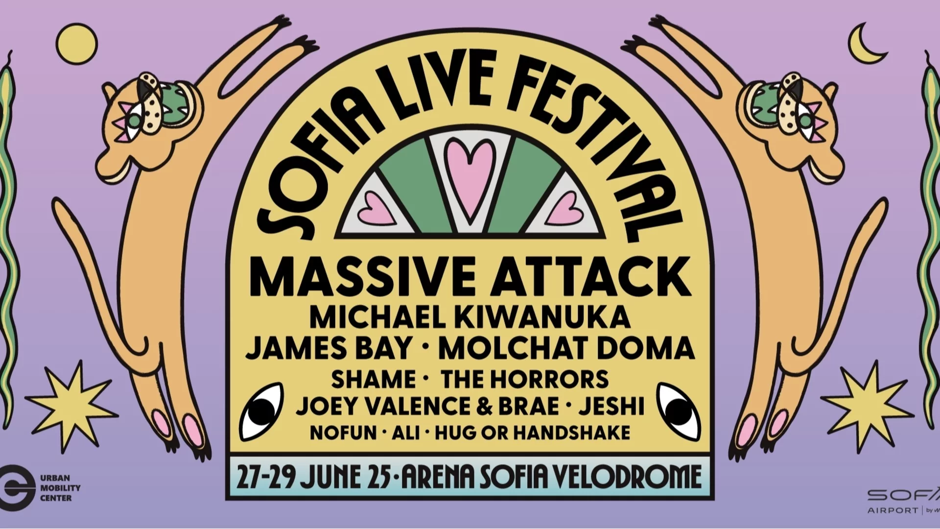 MOLCHAT DOMA и THE HORRORS допълват звездната програма на Sofia Live Festival 2025
