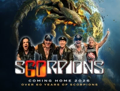 Scorpions отново в България през 2026 г.: 60 години рок история на живо!