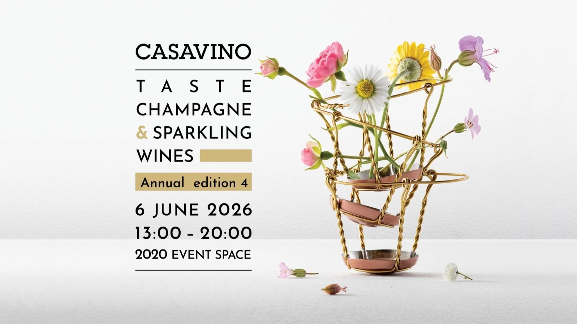 Taste Champagne & Sparkling Wines 2026: Време е за най-голямото и бляскаво събитие с дегустация на пенливи вина