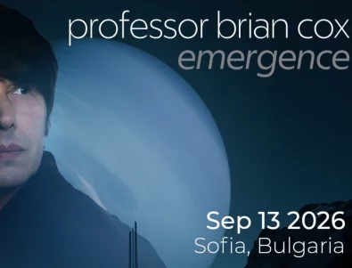 Световноизвестният проф. Брайън Кокс идва в България с "Emergence": Научно пътешествие отвъд границите на познатото